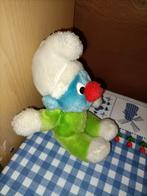 Peyo 1984 vintage Smurf clown knuffel 20 cm groot, Verzamelen, Smurfen, Ophalen of Verzenden, Zo goed als nieuw