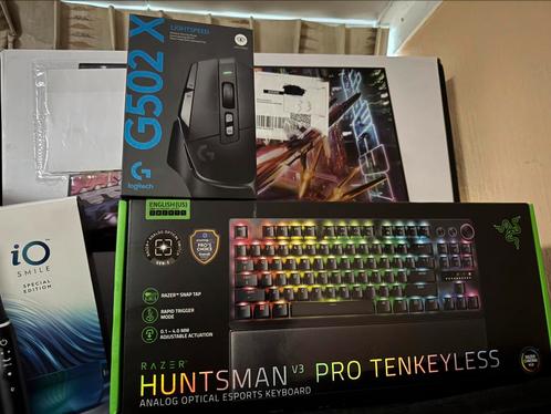 Razer huntsman V3 Pro/Logitech g502X lightspeed, Computers en Software, Toetsenborden, Zo goed als nieuw, Ophalen