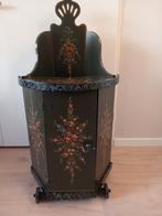 Vintage Kinderstoel / Kakstoel met Beschildering, Antiek en Kunst, Ophalen