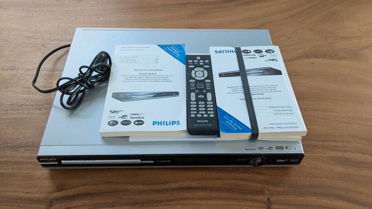 Philips DVDR3570H HDD & DVD recorder – met afstandsbediening, Audio, Tv en Foto, Decoders en Harddiskrecorders, Zo goed als nieuw