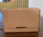Mooie taupekleurige handtas, Ophalen of Verzenden, Zo goed als nieuw, Beige, Handtas