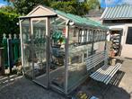 Kas (Tuinkas van glas met veel extra’s), Tuin en Terras, Ophalen, Glas, Gebruikt, Aluminium