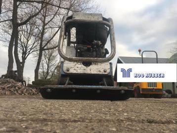 trilplaatmat trilplaat trilplaatrubber rubbermat trilmachine beschikbaar voor biedingen