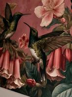 Schilderij   80/60 kolibries oud roze, Huis en Inrichting, Woonaccessoires | Schilderijen, Tekeningen en Foto's, Nieuw, Ophalen of Verzenden