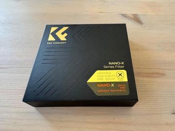 K&F Concept Nano-X 62mm MRC Variable ND4-64 & CPL Filter beschikbaar voor biedingen