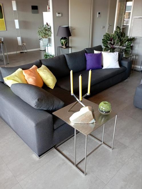 Minotti (hoek)bank, Huis en Inrichting, Banken | Bankstellen, Zo goed als nieuw, Ophalen