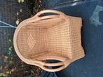 Rotan stoel, Huis en Inrichting, Stoelen, Ophalen, Gebruikt, Bruin, Eén