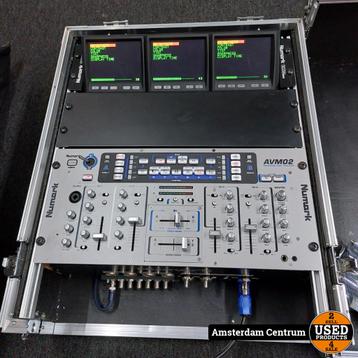 Numark Audio/Video AVM-02 + VM03 MKII (Monitors) + Koffer - beschikbaar voor biedingen