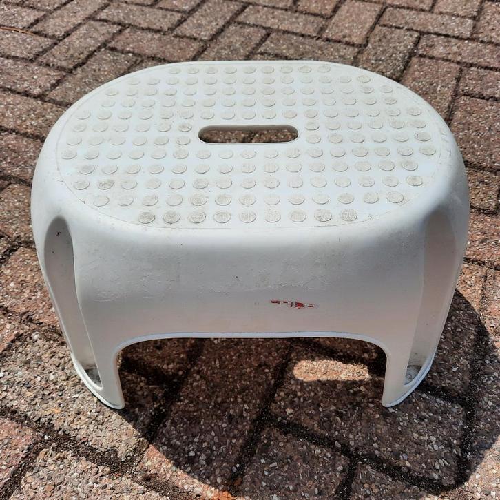 Curver opstapje krukje, Huis en Inrichting, Krukjes, Kunststof, Ophalen of Verzenden