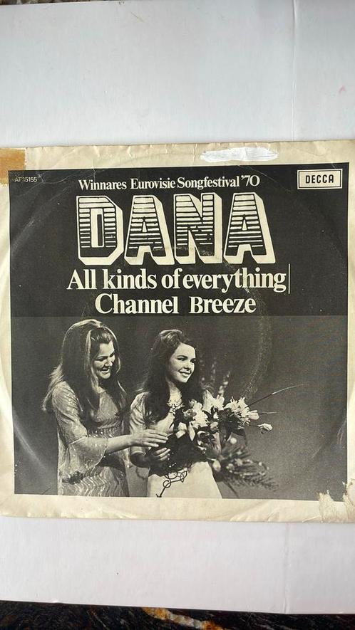 Winnares songfestival1970: DANA: “All kinds of Everything”, Cd's en Dvd's, Vinyl | Pop, Gebruikt, 1960 tot 1980, Overige formaten