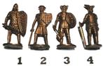 07k-Ferrero kinder surprise metal krieger 1.-12.jh. Noorse, Ophalen of Verzenden, Zo goed als nieuw, Overige typen