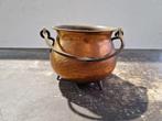 Mooie koperen gehamerd vat ketel pot, Ophalen of Verzenden, Koper