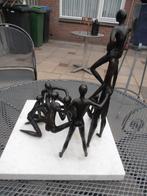 Brons Kunstwerk naam samen, Antiek en Kunst, Kunst | Designobjecten, Ophalen