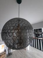 Design hanglamp zwart, Huis en Inrichting, Lampen | Hanglampen, Ophalen of Verzenden, Zo goed als nieuw, Metaal, Modern