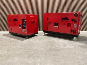 Stroomgenerator aggregaat 12 en 18 KVA op voorraad nieuw ‼️ beschikbaar voor biedingen