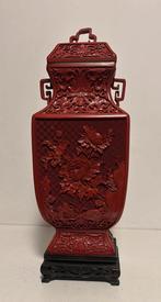 Chinese lak vaas, Antiek en Kunst, Verzenden