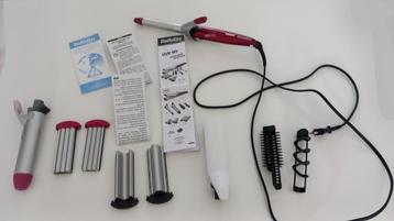 Babyliss style mix krultang, wafeltang, styletang, borstel + beschikbaar voor biedingen