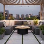 Cosi Fire-Lounge-Tafel Teak Ø 1,20 m Art. Nr.: 27437, Ophalen, 100 tot 150 cm, 50 tot 75 cm, Rond