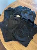 Diverse koksbuizen, verschillende maten- Horeca kleding, Ophalen of Verzenden, Zo goed als nieuw, Overige maten, Zwart