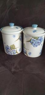 2 nieuwe voorraadpotten Jet ter Steege Hortensia, Overige typen, Nieuw, Ophalen of Verzenden, Overige stijlen