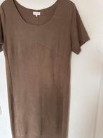 Ambika Suede Beige Jurk - Maat L - Nieuw!, Beige, Maat 42/44 (L), Nieuw, Ophalen of Verzenden