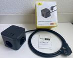 Baseus 30W USB-A/-C Universele stekkerkubus(BPS30-3E,7-in-1), Computers en Software, Laptop-opladers, Ophalen of Verzenden, Zo goed als nieuw