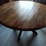 Super mooie stevige ronde Eettafel te koop!, Ophalen, Rond, Zo goed als nieuw, Vier personen
