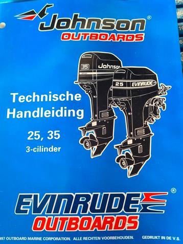 EVINRUDE/ JOHNSON technische handboeken beschikbaar voor biedingen