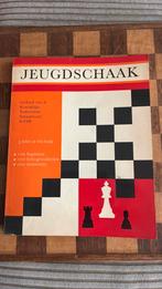 Schaak- en damspel met schaakinstructieboek, Ophalen of Verzenden, Minder dan 500 stukjes, Zo goed als nieuw