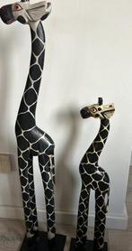 Houten giraffe, Ophalen