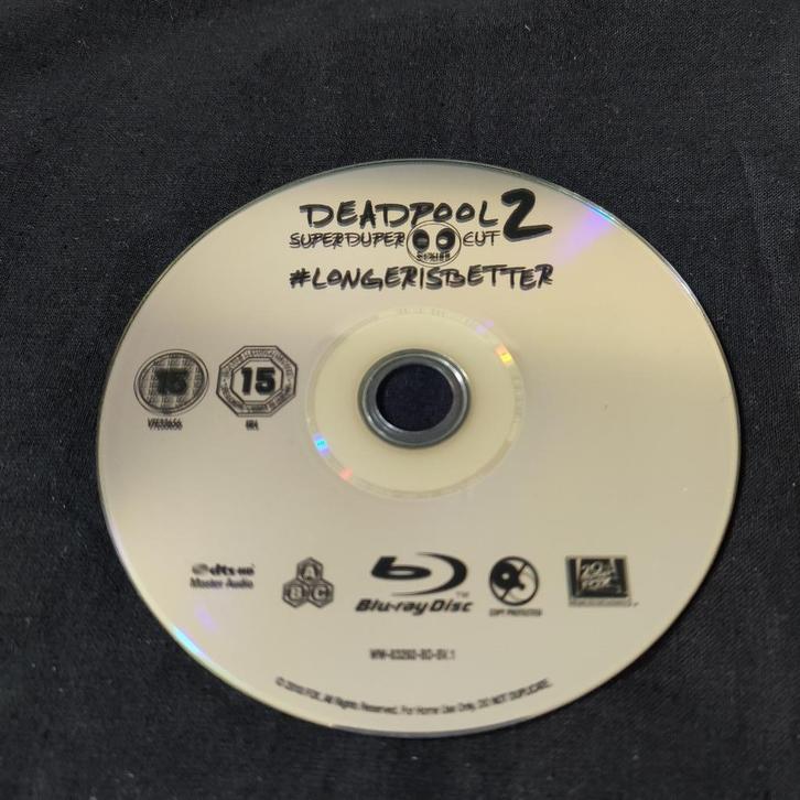 Deadpool 2 Super Duper Cut | 1x Blu-ray, Cd's en Dvd's, Blu-ray, Zo goed als nieuw, Actie, Ophalen of Verzenden