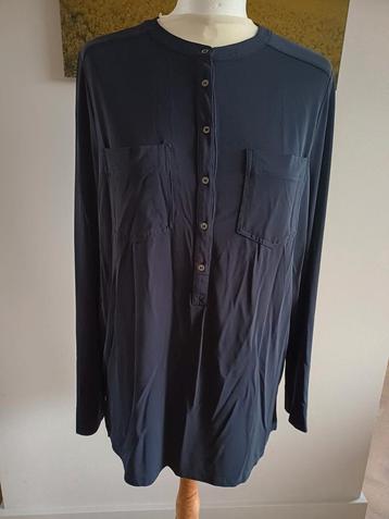 Donkerblauwe blouse van Claudia Strater maat 38  beschikbaar voor biedingen