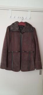 Mooie leren jas met warme voering van Dino'z., Kleding | Dames, Maat 38/40 (M), Bruin, Dino'z, Ophalen of Verzenden
