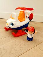 Fisher Price Little People Helikopter, Kinderen en Baby's, Speelgoed | Fisher-Price, Met geluid, Gebruikt, Ophalen of Verzenden