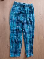 Oysho pyjamabroek pyjama broek dames maat XS blauw geruit, Oysho, Ophalen of Verzenden, Gedragen, Maat 34 (XS) of kleiner