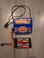 Traxxas ez peak dual lader en 2 keer 5000mah 3s lipo accu, Elektro, Ophalen of Verzenden, Zo goed als nieuw, Onderdeel