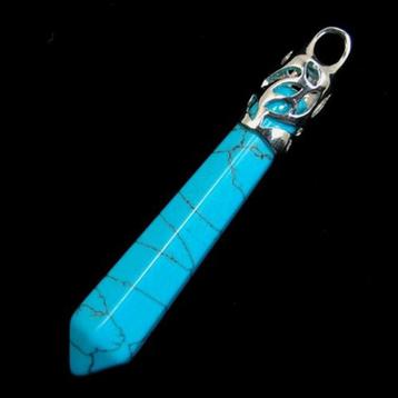 Turquoise stenen Hangertje beschikbaar voor biedingen