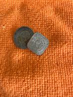 Zilveren manchetknoop, Sieraden, Tassen en Uiterlijk, Manchetknopen, Ophalen of Verzenden, Gebruikt, Zilver