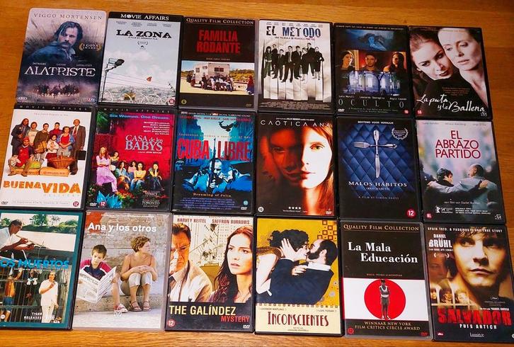 Spaanstalige films 3 voor 10, Cd's en Dvd's, Dvd's | Filmhuis, Zo goed als nieuw, Overige gebieden, Alle leeftijden, Ophalen of Verzenden