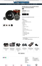 DLS RC6.3Q-40 165mm / 16.5cm Anniversary Edition speakers, Info@optimount.nl, Nieuw, Ophalen of Verzenden, Anholtseweg 48A 7091 HB DINXPERLO