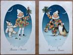 FRITZ BAUMGARTEN - clowntjes, ijsbeer en pinguïn, Verzenden, 1920 tot 1940, Gelopen, Kinderen
