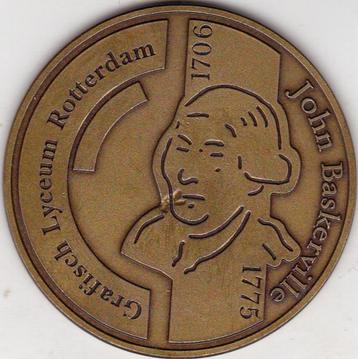 GRAFISCH  LYCEUM  ROTTERDAM  JOHN BASKERVILLE  1706 - 1775 beschikbaar voor biedingen