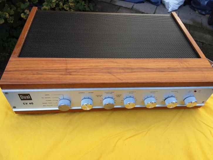 Dual versterker CV 40, Audio, Tv en Foto, Versterkers en Receivers, Minder dan 60 watt, Overige merken, Ophalen of Verzenden