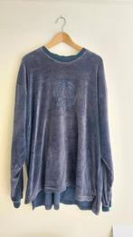 NIKE Basketball Vintage Sweater XXL 90s Y2K Rap Swoosh Air, Blauw, Nike, Overige maten, Ophalen of Verzenden