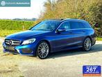 Mercedes C-klasse Estate 350 e Premium Plus Hybride, Auto's, Automaat, Achterwielaandrijving, Gebruikt, Zwart