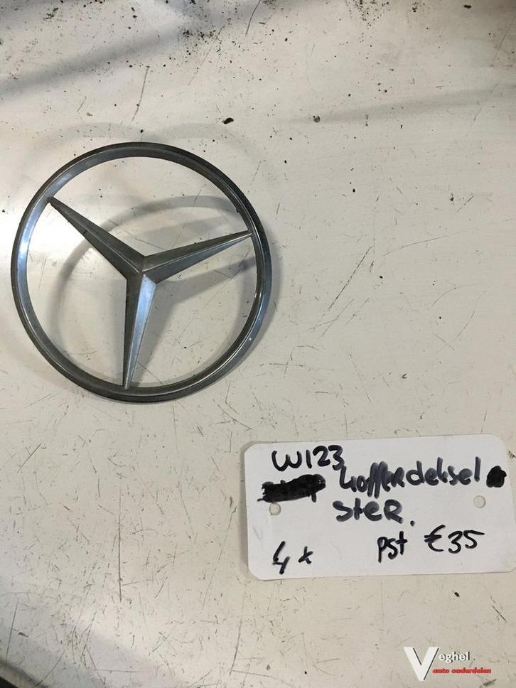 Mercedes W123 Kofferbak Ster, Auto-onderdelen, Carrosserie en Plaatwerk, Gebruikt, Ophalen of Verzenden