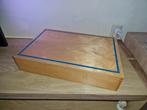 hout doos groot 30 x 45 x 9 cm heel mooi voor van alles, Ophalen of Verzenden, Zo goed als nieuw, Overige typen