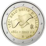 2 euro Italie 2011 - Italiaanse eenheid (UNC), Ophalen of Verzenden, Italië, 2 euro, Losse munt
