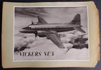 Foto van een Vickers VC.3 (F858), Ophalen of Verzenden, Gebruikt, Kaart, Foto of Prent