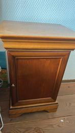 Houten “slee”- bed, Ophalen, Gebruikt, Bruin, Romantisch